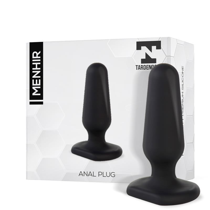 Menhir Plug Anal silicone Noir