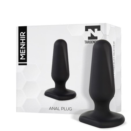 Menhir Plug Anal silicone Noir