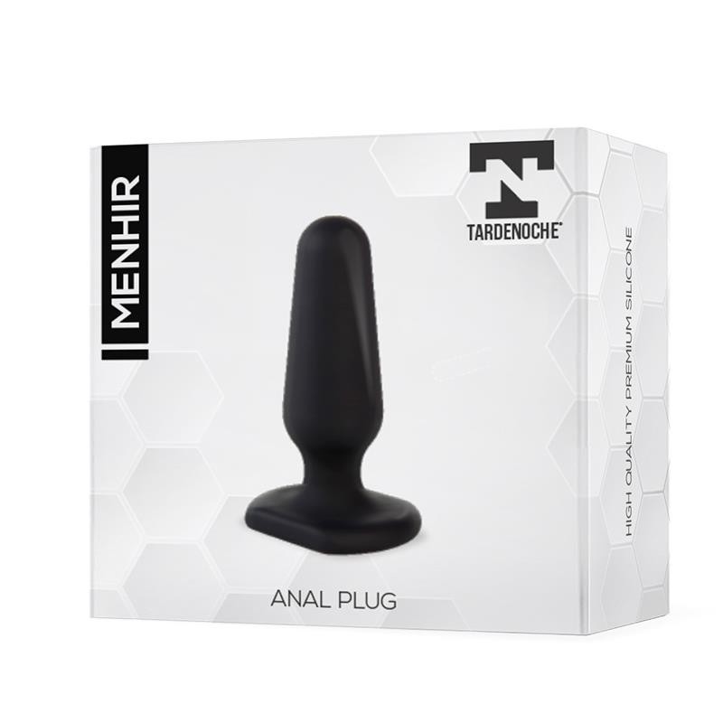 Menhir Plug Anal silicone Noir
