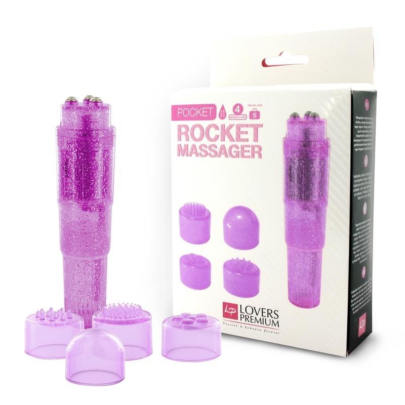Loverspremium - Vibromasseur Pocket Rocket couleur Violet