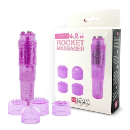Loverspremium - Vibromasseur Pocket Rocket couleur Violet