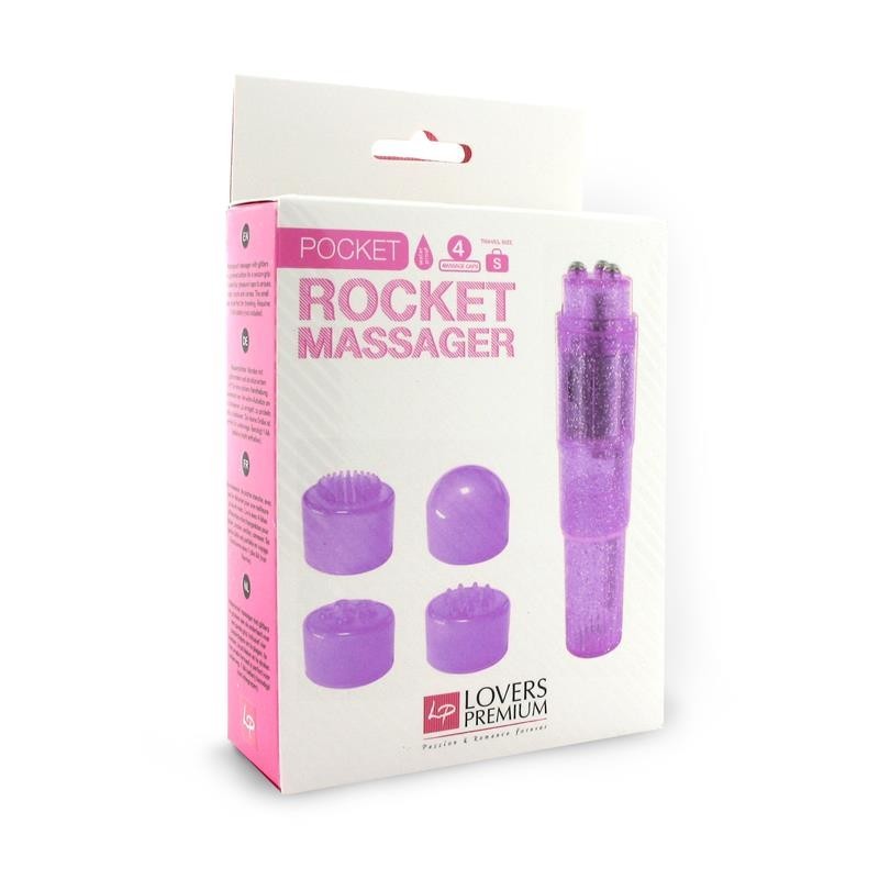 Loverspremium - Vibromasseur Pocket Rocket couleur Violet