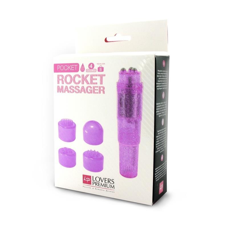 Loverspremium - Vibromasseur Pocket Rocket couleur Violet