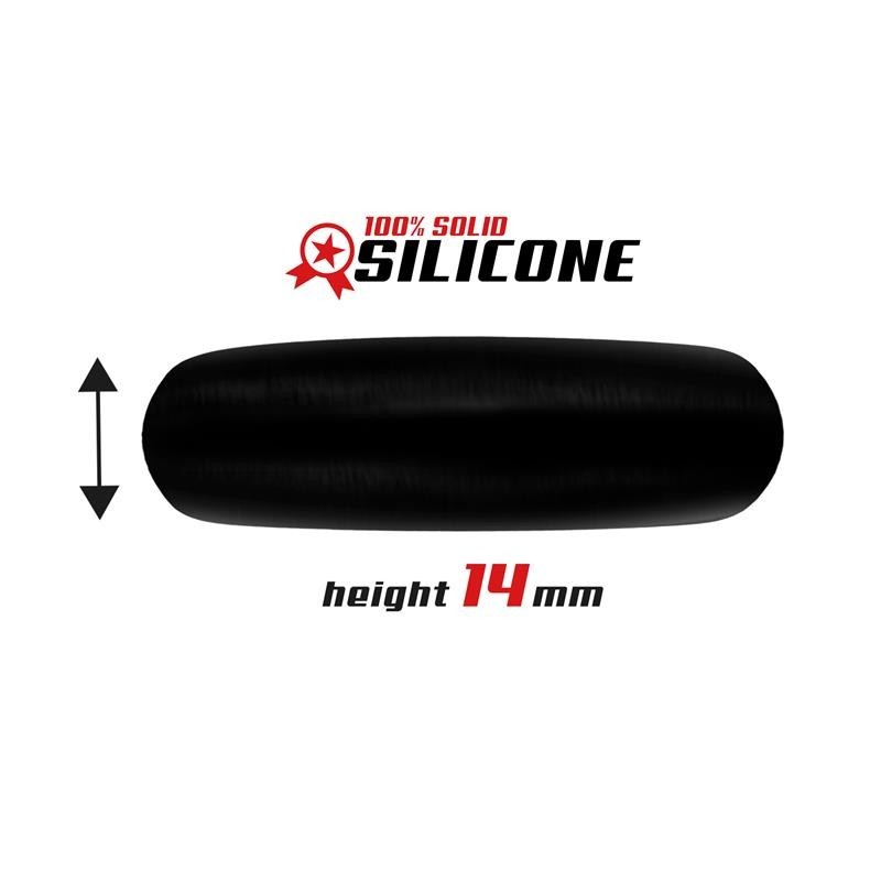 Anneau à pénis silicone solide 5,5 cm Noir