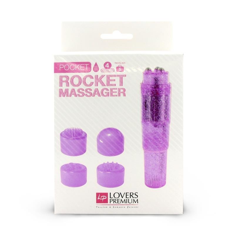 Loverspremium - Vibromasseur Pocket Rocket couleur Violet