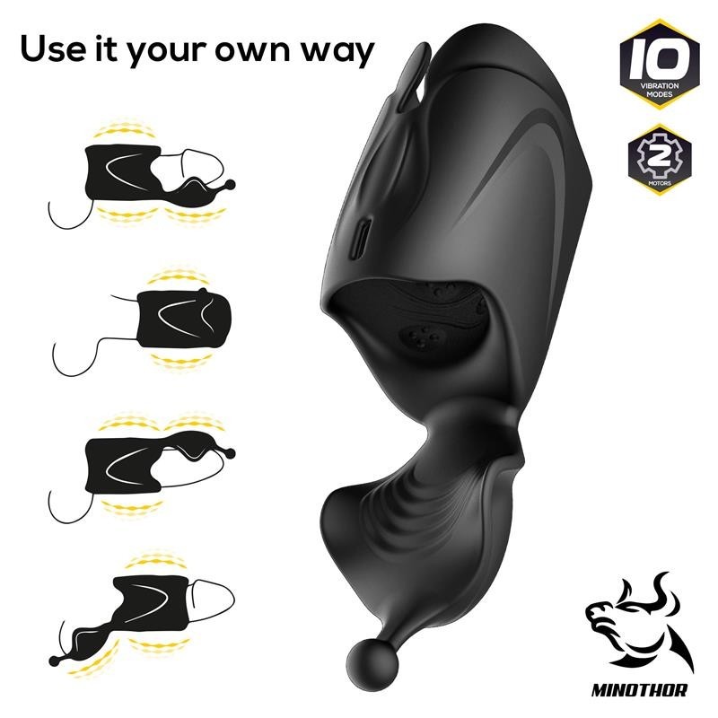 AdvaX One Masturbateur Double Stimulation Moteur Multiple