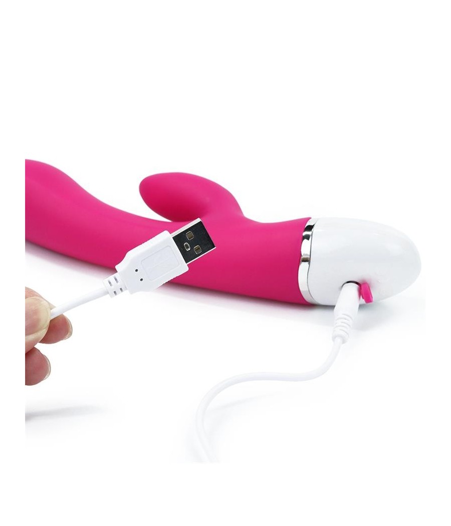 Dreamer vibromasseur Rabbit USB Rose rouge