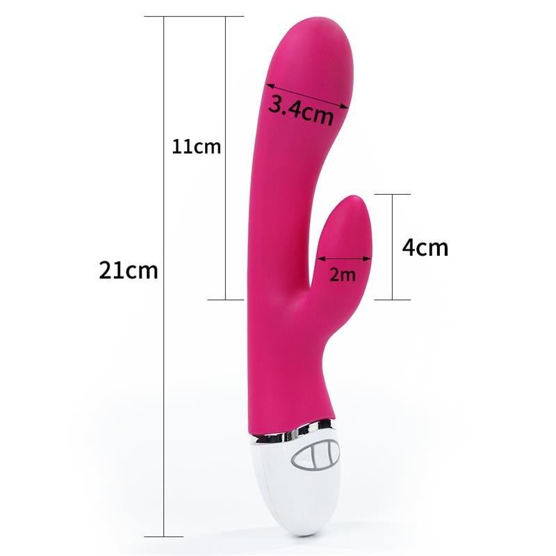 vibromasseur Dreamer USB Rose rouge