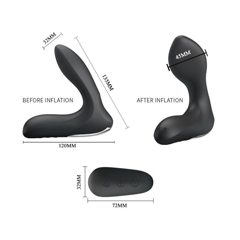 Nasreddin Stimulateur Anal avec Gonfleur USB