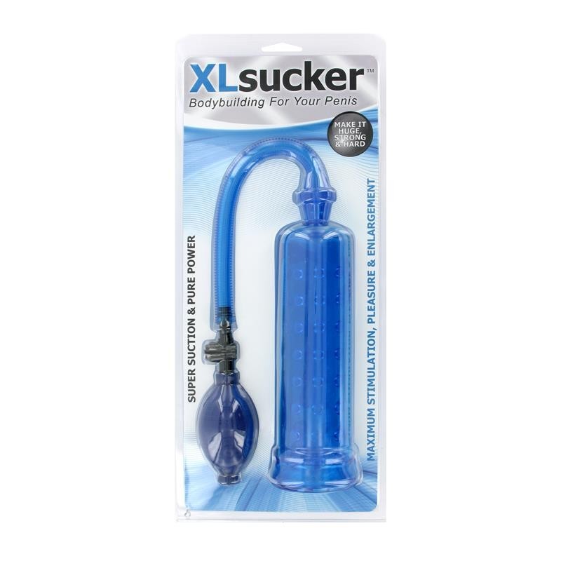 Xlsucker pompe de Succion pour pénis bleu