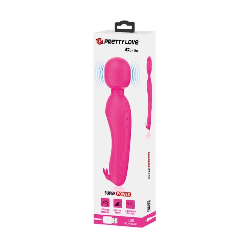 Curtis Vibromasseur avec stimulateur de clitoris