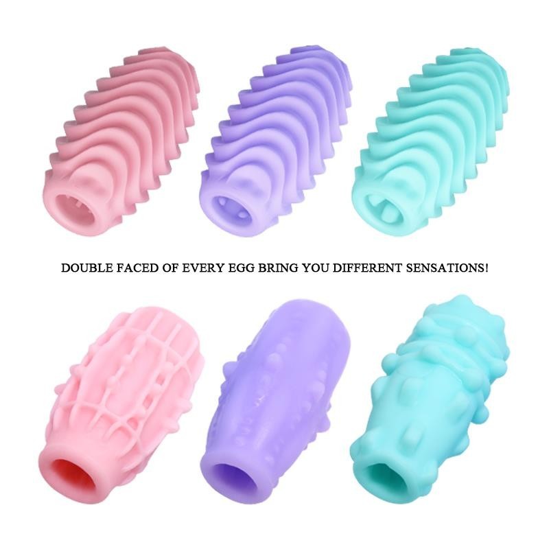 Pack 15 oeufs masturbateures Double texturés