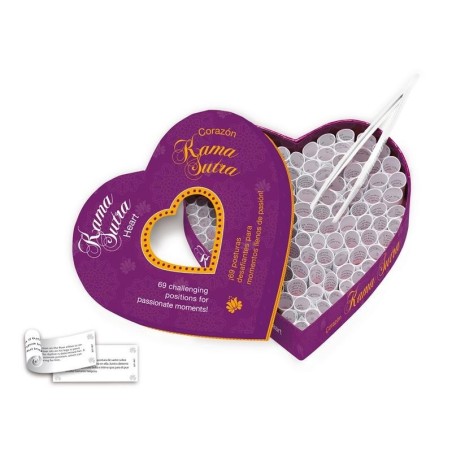 Jeu de questions Kama Sutra Heart (EN-ES)
