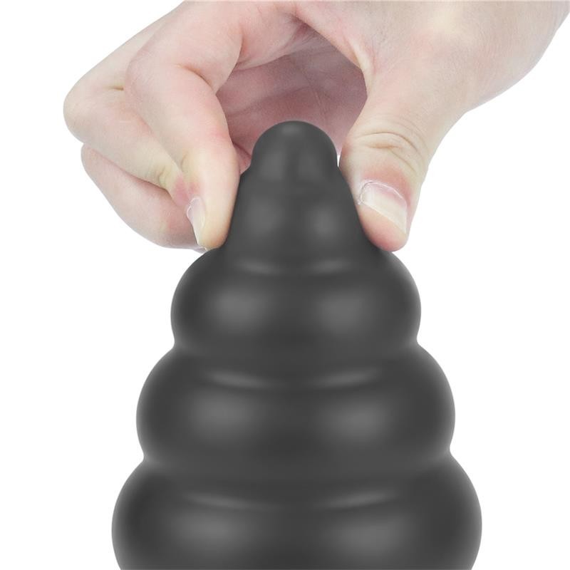 Plug Anal vibrant King Size 7 Noir