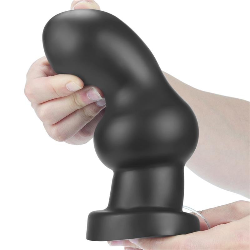 Plug Anal vibrant King Size 7 Noir