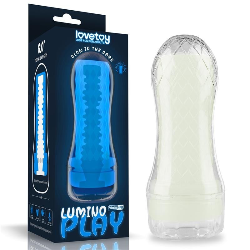 Masturbateur masculin Lumino lumière bleu