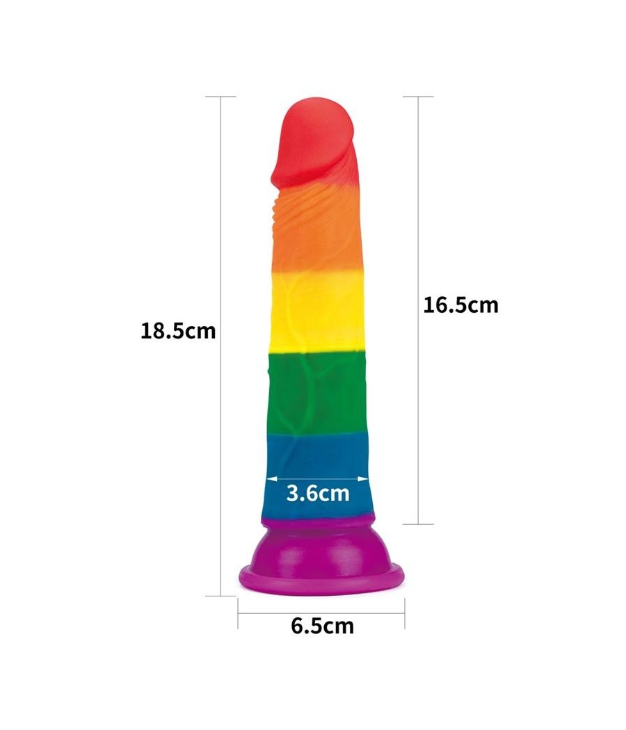 Gode Prider 7 silicone Liquide