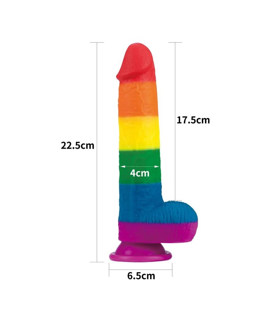 Gode Prider 9 silicone Liquide