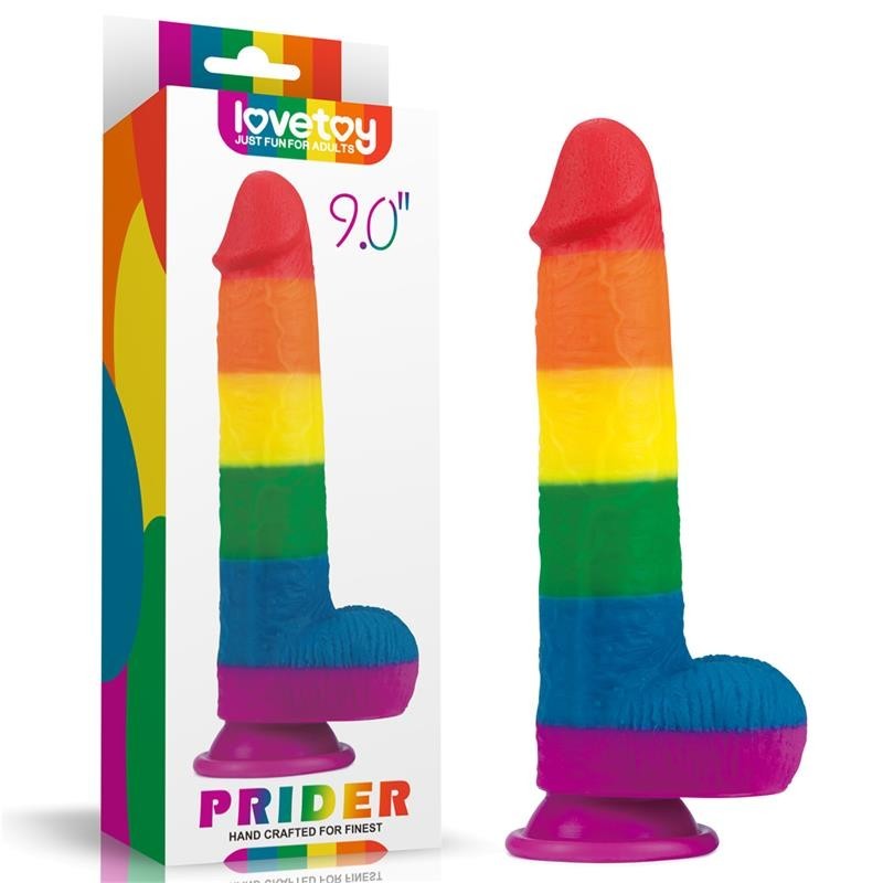 Gode Prider 9 silicone Liquide