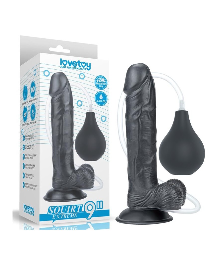 Gode ejaculateur 10 Noirs