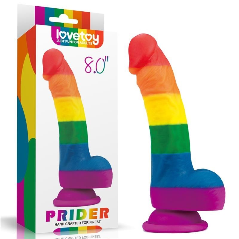 Gode Prider 8 silicone Liquide