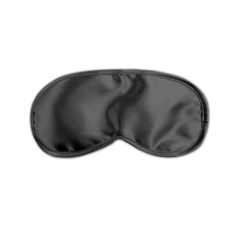 Série Fetish Fantaset masque en satin Love - Couleur Noir