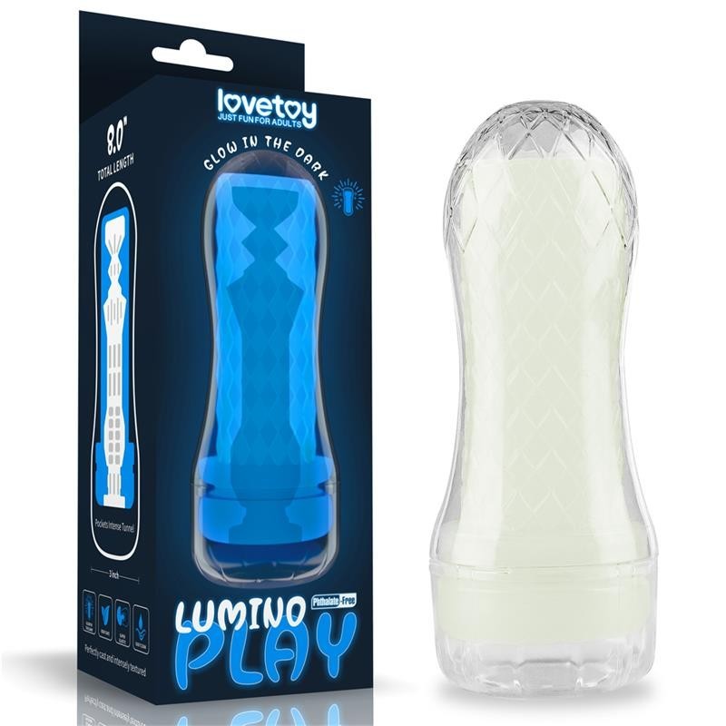 Masturbateur masculin Lumino lumière bleu