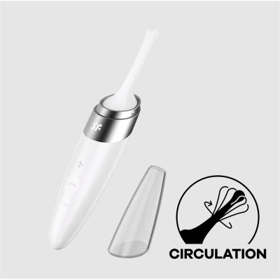 Twirling Delight Stimulateur Giratorio blanc