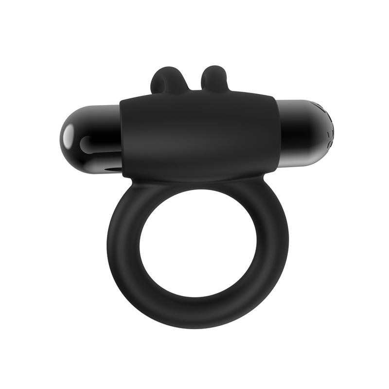 Fermax Anneau Vibromasseur avec lapin USB silicone Noir