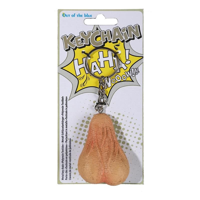 Porte-clés de testicules 6 cm