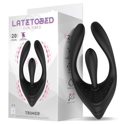 Trimer stimulateur 3 Motores Flexible USB silicone
