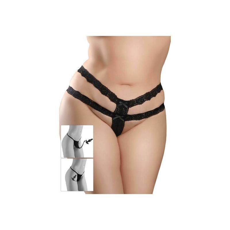 culotte avec Plug Anal Taille Unique SL