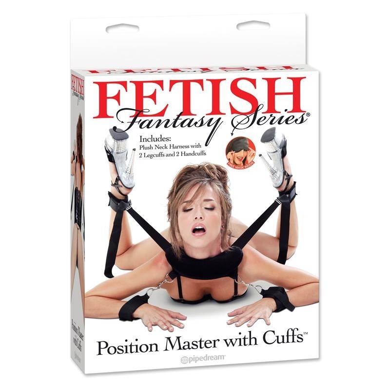 Fetish Fantaset Series Posición Master avec menottes