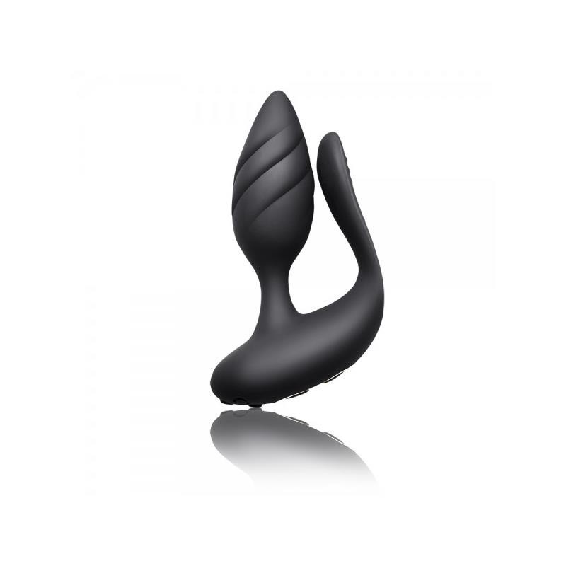 Stimulateur pour couples Cocktail télécommande noir