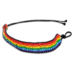 Bracelet de bolitas drapeau LGBT+