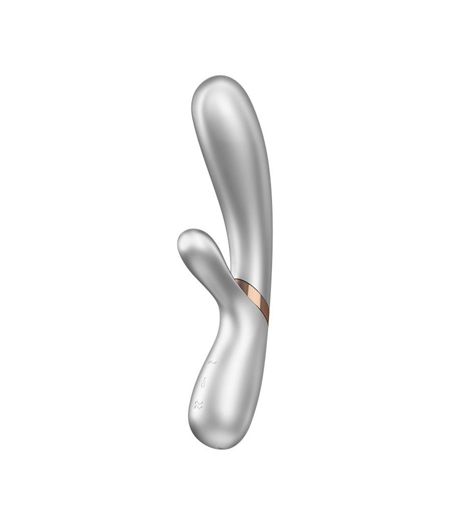 Hot Lover Vibromasseur effet chaud avec APP argent et Champagne