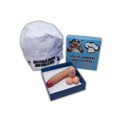 Ensemble toque de cuisinier, Broche et stimulateur
