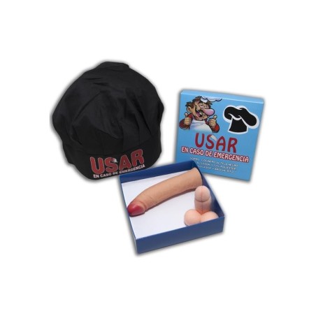 Set boite toque cuisinier, Broche et stimulateur