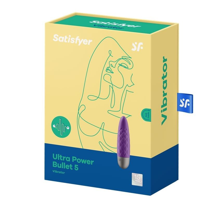 Ultra Power Bullet 5 balle vibrante Violet
