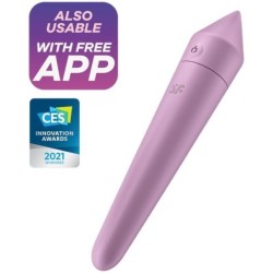 vibromasseur Ultra Power Bullet 8 avec APP Lilas