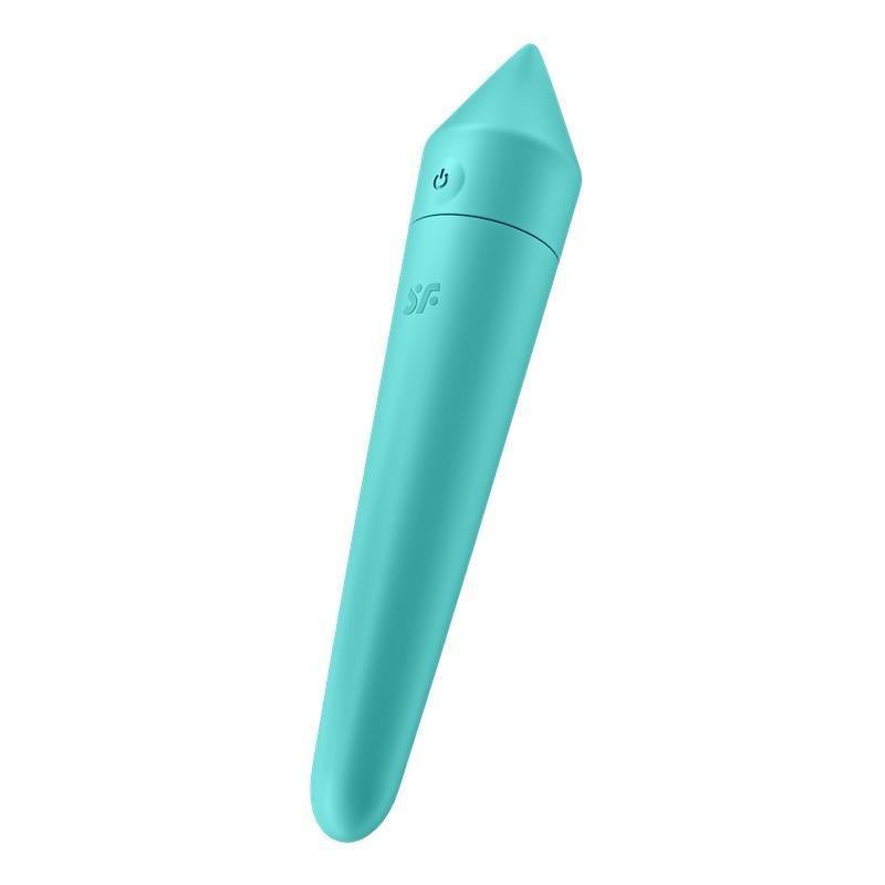vibromasseur Ultra Power Bullet 8 avec APP Turquoise