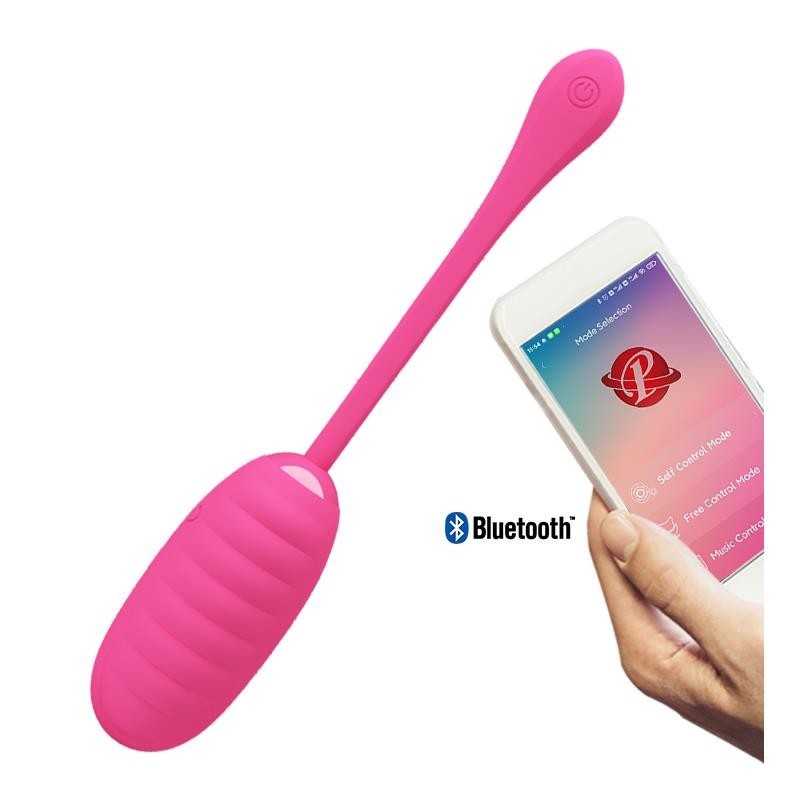 Kirk oeuf vibrant avec APP Movil silicone USB