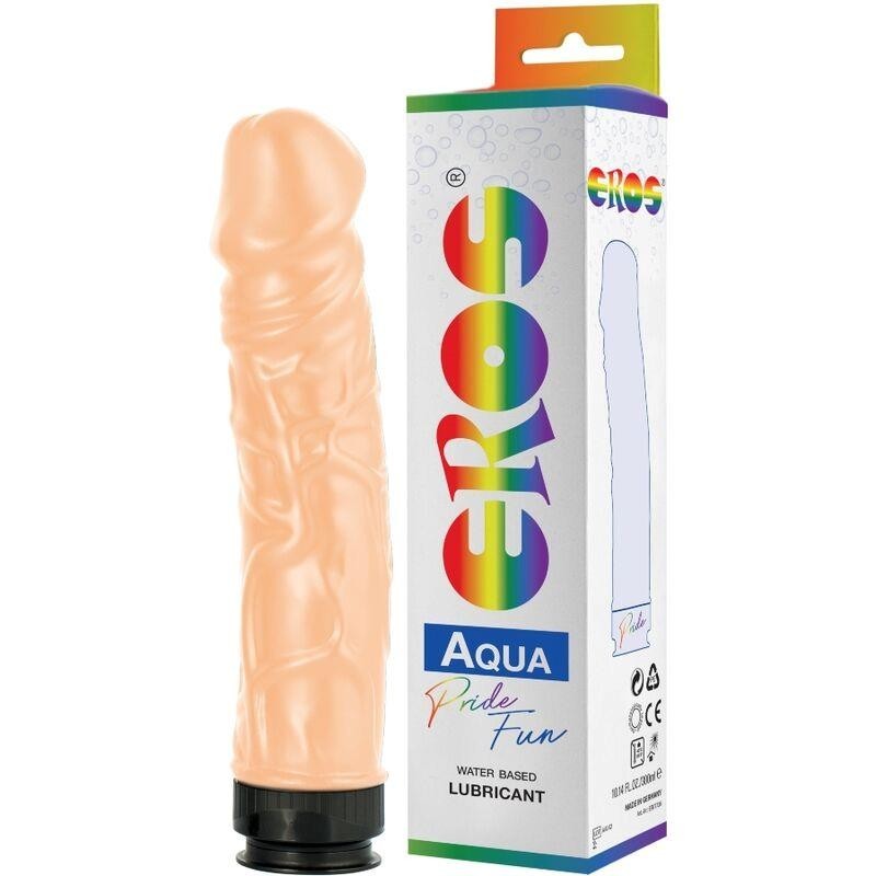 Gode Pride Fun avec lubrifiant Aqua 300 ml