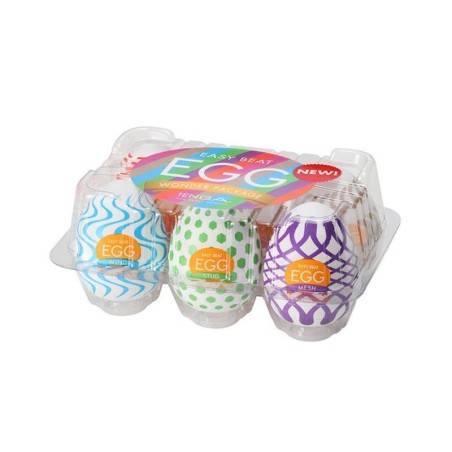 Pack de 6 oeufs Tenga Egg Wonder Package