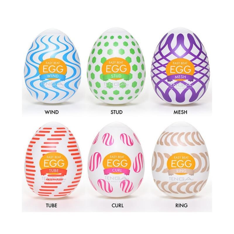 Pack de 6 oeufs Tenga Egg Wonder Package