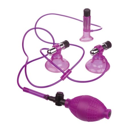 Fetish Fantaset Series Triple Aspirateur avec vibromasseur