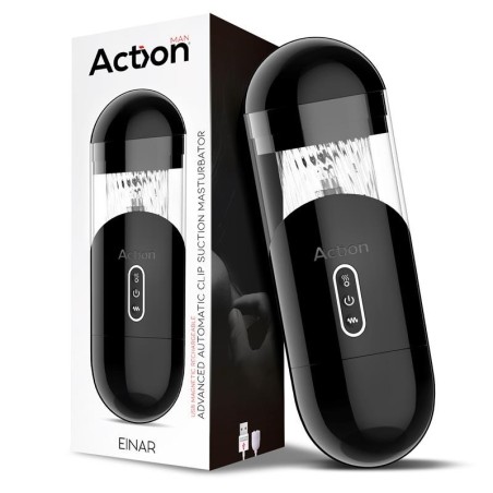 Einar masturbateur avancé Automatique Effet Succion et Vibration USB magnetique