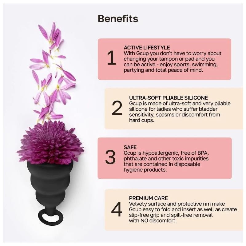 Copa Menstrual Gcup Mystic Noir taille S