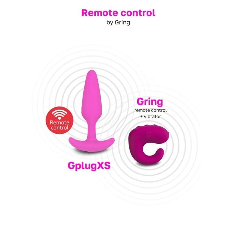 Plug Anal vibrant Gplug XS Sunnet Raspberry