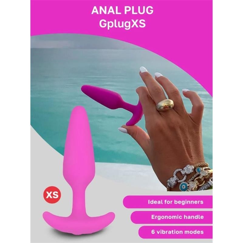 Plug Anal vibrant Gplug XS Sunnet Raspberry